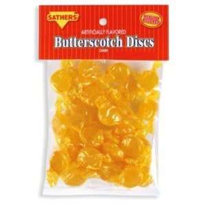 Sathers Butterscotch Discs (Pack of 12) Grocery & Gourmet Food