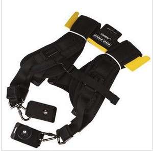   Professional Double Shoulder Belt Strap for 2 cameras SLR DSLR  