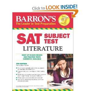  Barrons SAT Subject Test Literature, 5th Edition 