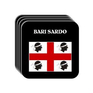   , Sardinia (Sardegna)   BARI SARDO Set of 4 Mini Mousepad Coasters