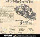 1956 Jeep Pickup Truck Maine Dealer Newspaper Ad