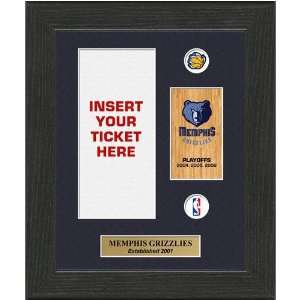  Memphis Grizzlies Ticket Frame