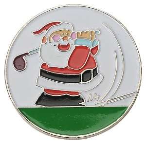  Santa Claus Golf Ball Marker with Magnetic Clip Sports 