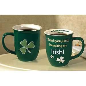  Thank You, Lord for Making Me Irish Mug