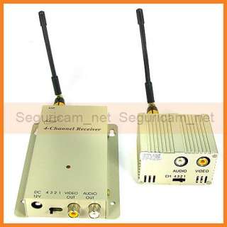 1W Wireless Camera Video Audio Transmitter Receiver Kit  