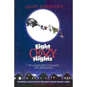  Adam Sandlers Eight Crazy Nights Poster Movie 27x40