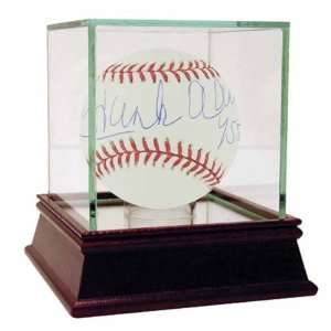  Hank Aaron Ball   with 755 Inscription   Autographed 