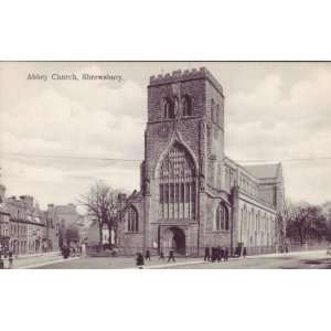   Card English Church Shropshire Shrewsbury Abbey SH19