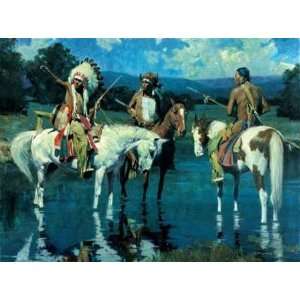 David Mann   Lakota Moon Artists Proof Canvas Giclee  
