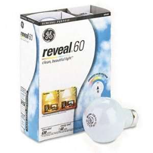  GE Incandescent Bulbs BULB,60 W REVEAL,4/PK CD 3924 (Pack 