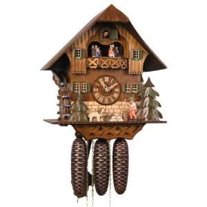  Adolf Herr Cuckoo Clock 7 day with music The Black Forest 