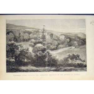  Steephill Castle Ventnonr Empress Austria Print 1874