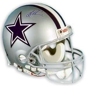  Troy Aikman Signed Cowboys Pro Helmet