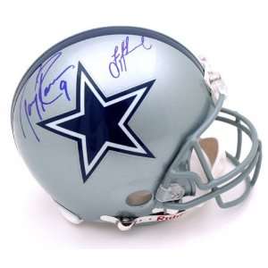  Tony Romo and Troy Aikman Dallas Cowboys Autographed Full 
