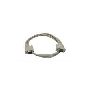  Mono Monitor or Mouse Serial Cable, 6 Feet, DB9F DB9F 