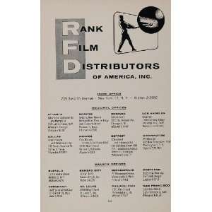   Distributors of America RFD Offices   Original Print Ad Home