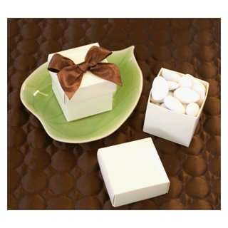  Mini Cube Boxes   Ivory (set of 12)   Baby Shower Gifts 