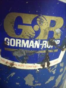 Gorman   Rupp 3 Portable Water / Trash Pump, Reduced to 2 w/ Hose