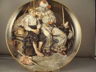 NORMAN ROCKWELL THE RUNAWAY COLLECTOR PLATE  