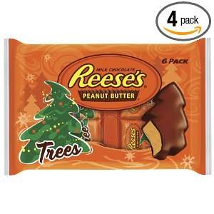 Reeses Peanut Butter Trees 6 Pack, 7.2 ounce (Pack of 4)  