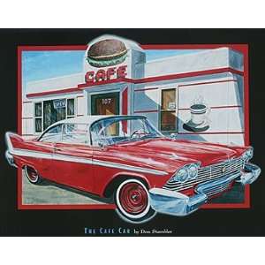  Don Stambler The Cafe Car 5x7 Poster Print