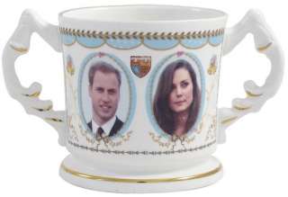AYNSLEY ROYAL ENGAGEMENT PRINCE WILLIAM KATE LOVING CUP  