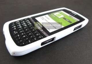WHITE Rubberized Phone Cover Case Samsung Replenish  