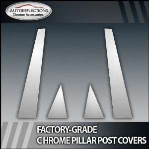  05 08 Audi A4 4Pc Chrome Pillar Post Covers Automotive