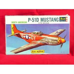   Revell P 51D Mustang 1/72 Scale Authentic Model Kit MIB Toys & Games