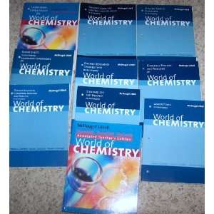    WORLD OF CHEMISTRY * Teachers SET * DeCosta Zumdahl Books