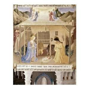  Fra Giovanni Angelico   Nativity Giclee