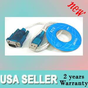 USB 2.0 TO SERIAL RS232 DB9 9 PIN ADAPTER CABLE PDA  