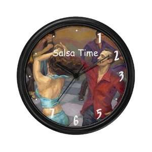  Salsa Time Smooth Salsa Hobbies Wall Clock by  