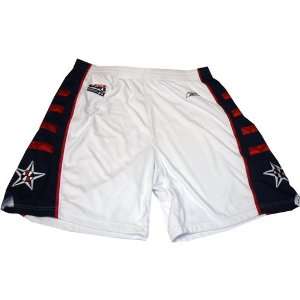  Carmelo Anthony Practice Used White Reebok USA Shorts 
