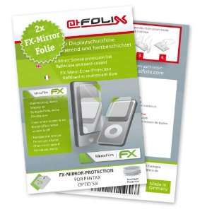 atFoliX FX Mirror Stylish screen protector for Pentax Optio S5i 