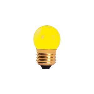 Bulbrite 7.5S11Y 7.5 Watt 130 Volt Ceramic Yellow S11 Bulb