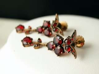 The necklace is gold filled with wonderful garnets and measures 14 1/2 