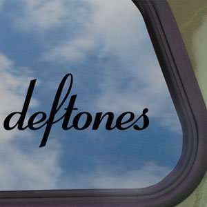  Deftones Black Decal Rock Band Car Truck Window Sticker 