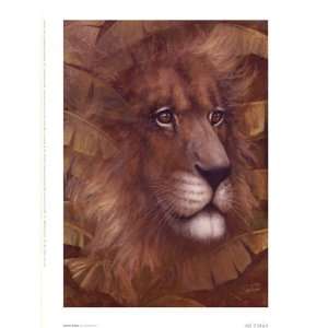  Safari Lion by Joe Sambataro 6x8
