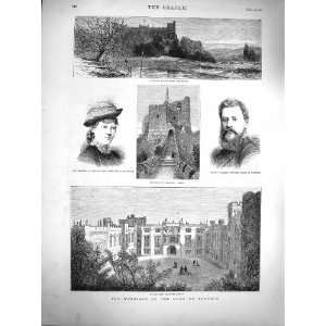  1877 Duke Norfolk Arundel Castle Howard Lady Hastings 