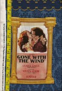 Gone With the Wind Fabric Rhett & Scarlett Panel Cotton  