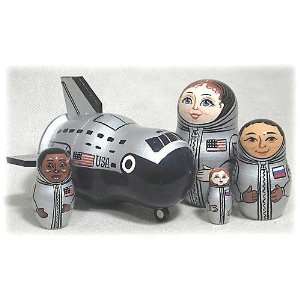 Space Shuttle Doll 5pc./4
