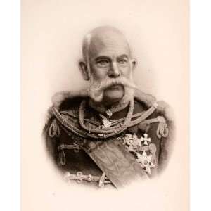  1902 Photogravure Art Vienna Austria Emperor Francis 
