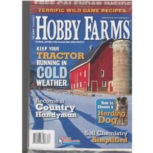 Hobby Farms Magazine (Keep your tractor running in cold weather 
