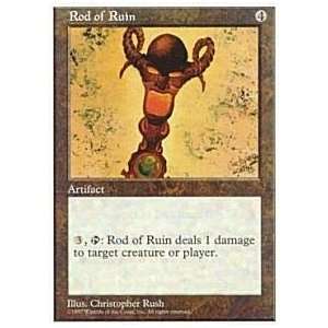  Magic the Gathering   Rod of Ruin   Fifth Edition Toys & Games