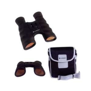   eye binoculars with rubber housing and ruby lenses.