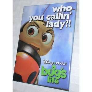   Bugs Life Promotional Button  Francis/dennis Leary 