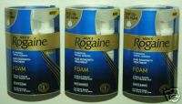 ROGAINE FOAM MENS 12 MONTH SUPPLY HAIR LOSS MINOXIDIL  