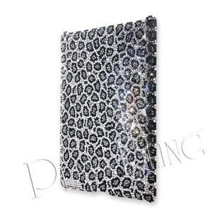  Leopard Swarovski Crystal iPad 2 Case   Black Electronics