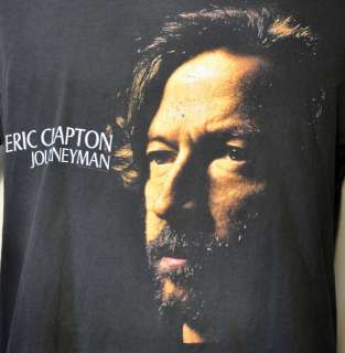 Eric Clapton Journeyman Vintage TOUR Rock T Shirt XL  